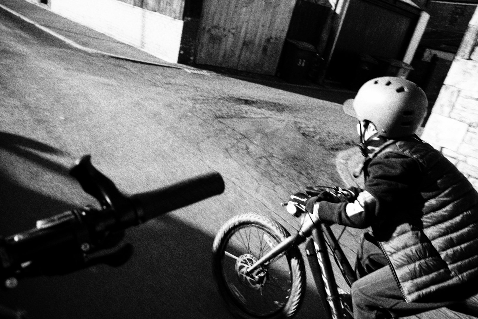 Joy of riding a bike